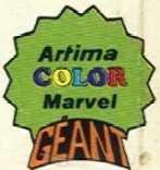 Sigle de la collection Artima Color Marvel Geant